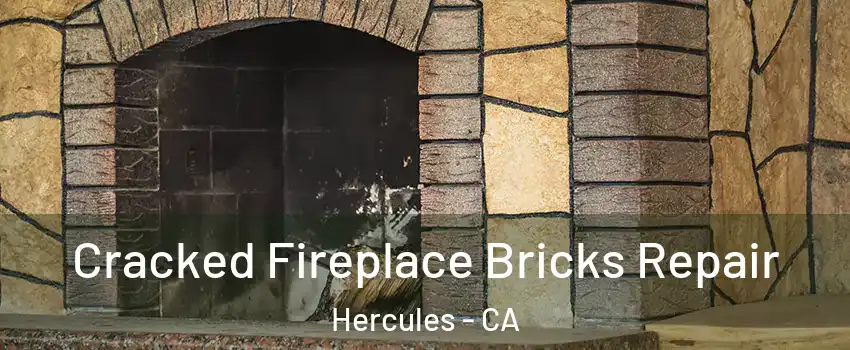  Cracked Fireplace Bricks Repair Hercules - CA