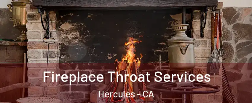  Fireplace Throat Services Hercules - CA