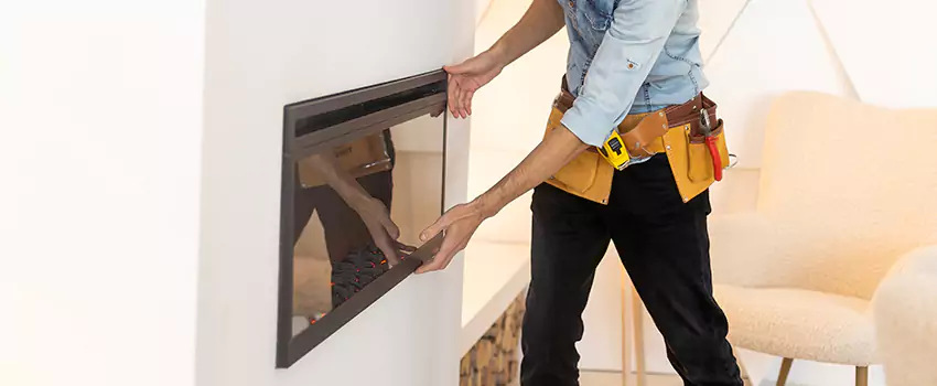 Metal Fireplace Installation in Hercules, California