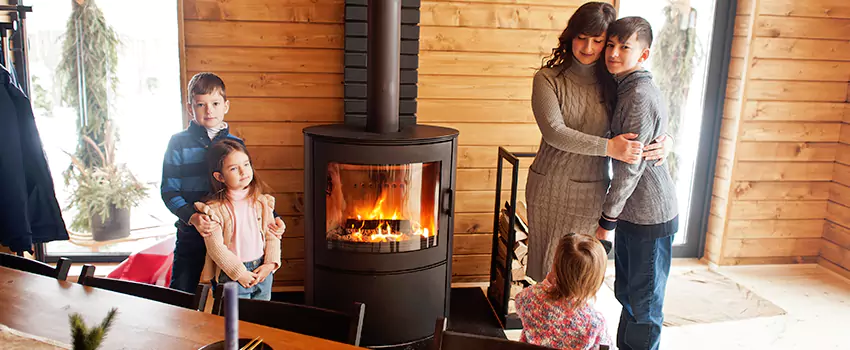 Morso Cast Iron Fireplace Insert Installation in Hercules, California
