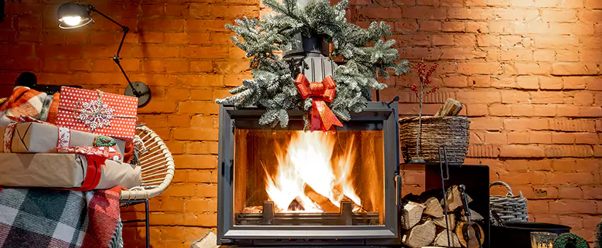 Travis Industries Linear Gas Fireplace Installation in Hercules, California