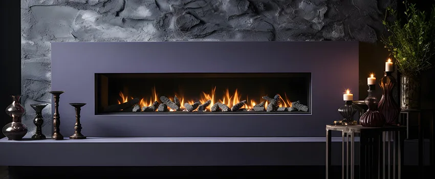 Ember Bed for Ventless Gas Fireplace in Hercules, CA