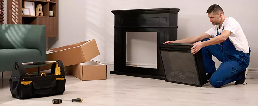 Old Rusted Metal Fireplace Repair And Replacement in Hercules, CA