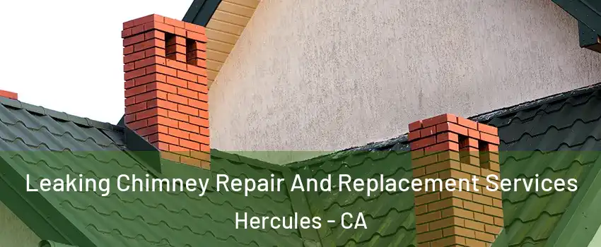  Leaking Chimney Repair And Replacement Services Hercules - CA
