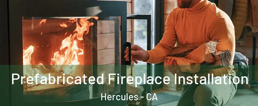  Prefabricated Fireplace Installation Hercules - CA
